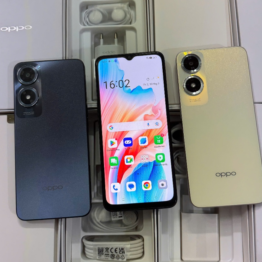 Điện thoại OPPO A2x 5G  6G/128GB Dimensity 6020 Pin 5000 mAh BH 06 Tháng