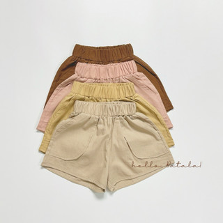 Quần short cho bé Batala Kids, quần đùi bé trai bé gái chất liệu Đũi Linen  mềm mát an toàn thoáng khí QUẦN LINEN COTTON