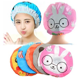 SET 2 Mũ Tắm Trùm Tóc Ủ Tóc Hình Thú đáng yêu