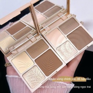 [Tặng cọ khối] Bảng Tạo Khối Muge Leen, Highlighter  Face Matte Shadow Lash Glow Brighten Contour Shimmer Pow