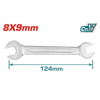 ĐỒ NGHỀ TOTAL Cờ lê 2 miệng <HÀNG CHÍNH HÃNG > TDOES10111