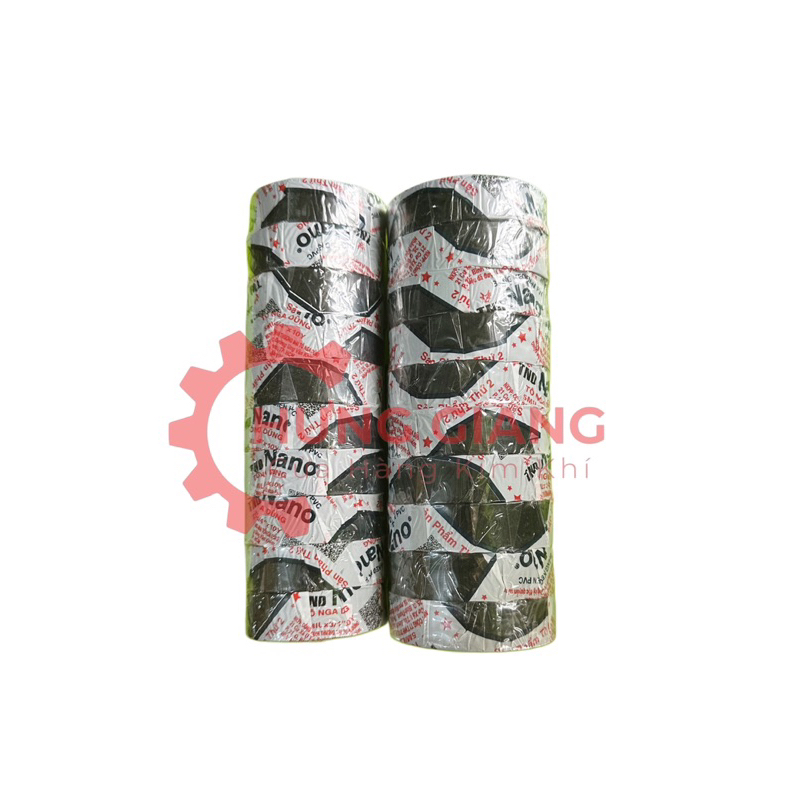 COMBO 100 Cuộn Băng Dính Điện 20Y Nano Tô Nga Dũng Siêu Dính Loại 1