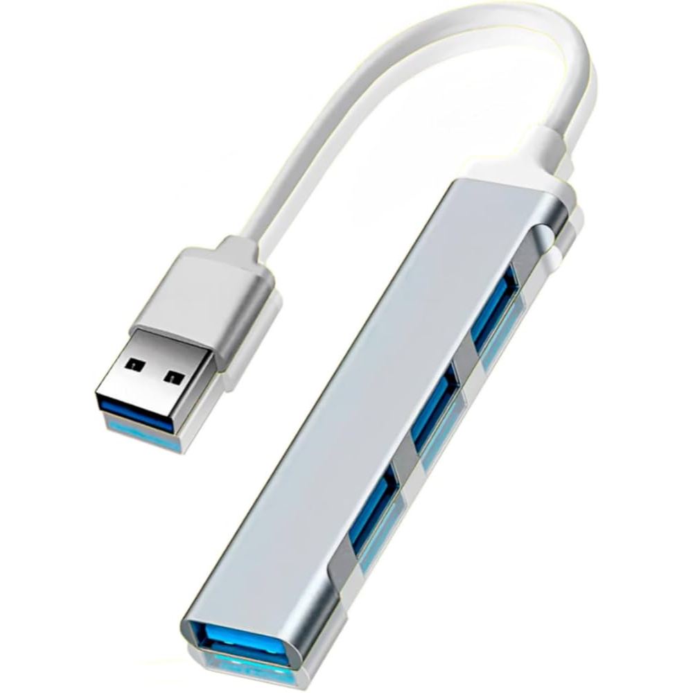 Hub USB 3.0, ổ chia Usb ra 4 cổng vỏ nhôm tốc độ cao 480mbps không cần ...