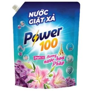 Nước Giặt Xả Power 100 Hương Nước Hoa Pháp Túi 3.2Kg