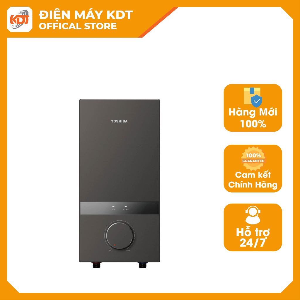 Máy tắm nóng trực tiếp Toshiba 4500W TWH-45MCNVN(S)-WB (không bơm)