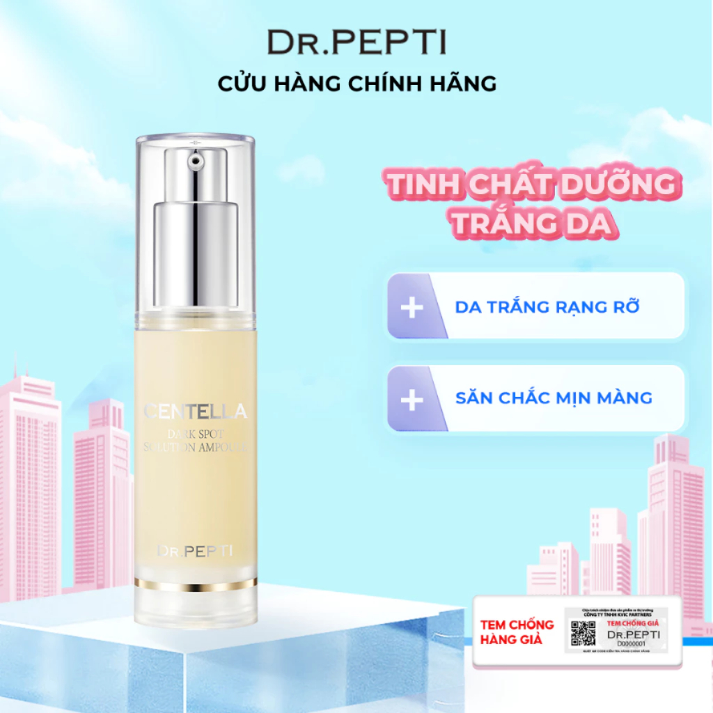 Ảnh Tinh chất dưỡng trắng Dr Pepti Centella Dark Spot Solution Ampoule 30ml 1