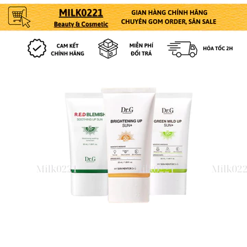 Kem chống nắng dược mỹ phẩm Dr.g