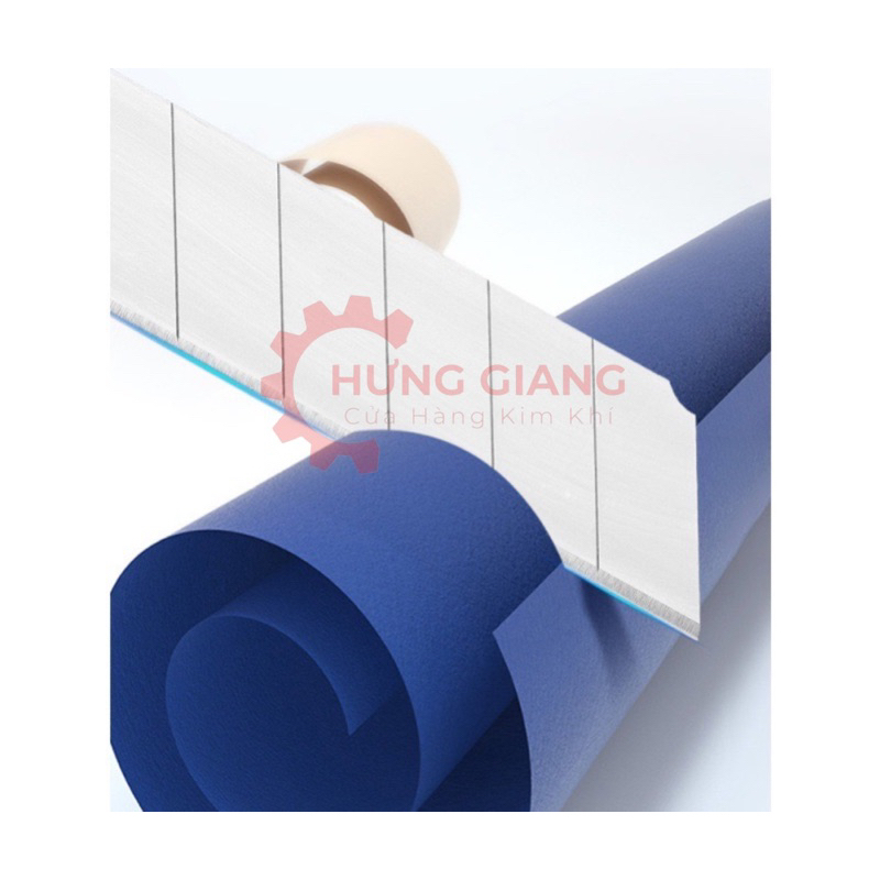 100 Lưỡi Dao Dọc Giấy BOSI Chất Liệu SK5 Cỡ 18mm Loại Đẹp