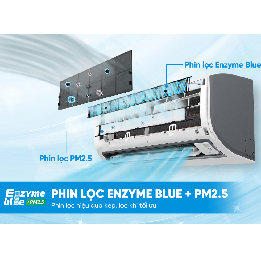 [MIỄN PHÍ LẮP ĐẶT 1TR5] Máy lạnh Daikin Inverter 1 chiều FTKF50ZVMV 2HP (18.000TBU)