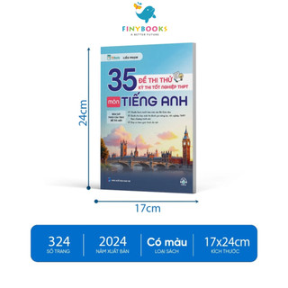 Sách - 35 Đề Thi Thử Kỳ Thi Tốt Nghiệp THPT Môn Tiếng Anh - Theo Chương Trình Mới Nhất