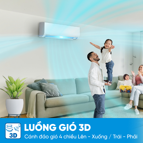 [MIỄN PHÍ LẮP ĐẶT 1TR5] Máy lạnh Daikin Inverter 1 chiều FTKF50ZVMV 2HP (18.000TBU)