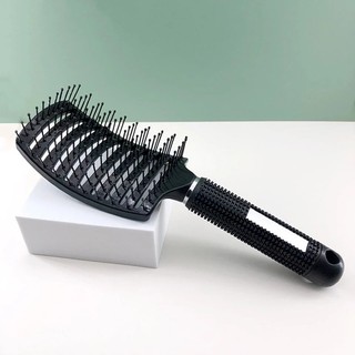 Lược Chải Tóc Thoáng Khí Massage Da Đầu Tạo Kiểu Tóc Xoăn Dài Đặc Biệt