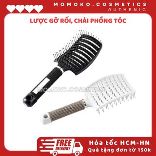 Lược Chải Tóc Thoáng Khí Massage Da Đầu Tạo Kiểu Tóc Xoăn Dài Đặc Biệt