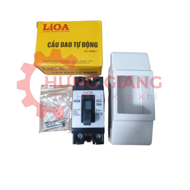 Át khối LIOA 20A 30A 40A cầu dao tự động An toàn