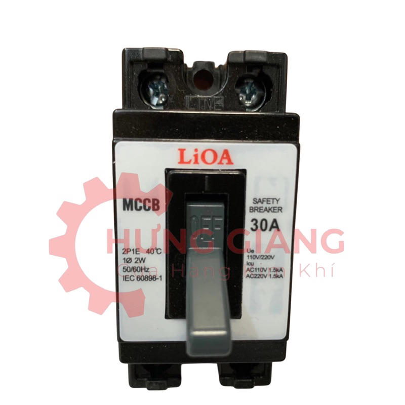Át khối LIOA 20A 30A 40A cầu dao tự động An toàn
