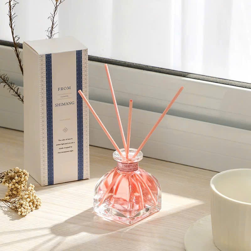 50ml SHIMANG Tinh Dầu Thơm Phòng Xe Hơi, Nhà Tắm, Phòng Ngủ Tặng Kèm Que Khuếch Tán Khử Mùi Không Khí
