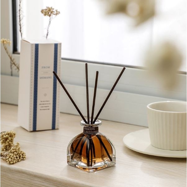 50ml SHIMANG Tinh Dầu Thơm Phòng Xe Hơi, Nhà Tắm, Phòng Ngủ Tặng Kèm Que Khuếch Tán Khử Mùi Không Khí