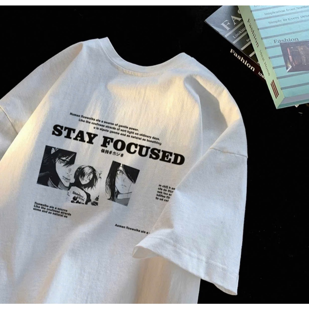 STAY FOCUS-TRẮNG