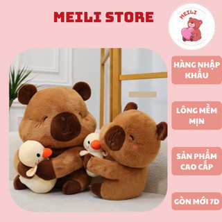 ( TẶNG QUÀ ĐÈN NGỦ CẮM )Gấu Bông CP ôm gà Quà Tặng Hàng Cao Cấp Mềm Mịn MEILI STORE