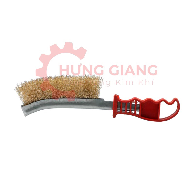 Chổi Đánh Rỉ Sắt, Bàn Chải Đánh Rỉ Sắt Chuôi Đỏ Dễ Sử Dụng