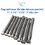 Ống lưới inox 304 đàn hồi các size 3/4″, 1″, 1.1/4″, 1.1/2″, 2″ đầu côn