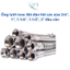 Ống lưới inox 304 đàn hồi các size 3/4″, 1″, 1.1/4″, 1.1/2″, 2″ đầu côn