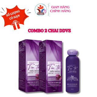 Dung Dịch Vệ Sinh Tía Tô, Trầu Không, Nano Bạc Chai Cao 150ML [ Tím Tròn ] Mã 1