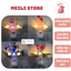 Đèn Ngủ Cắm Điện Mini Nấm Hoa Hồng, Đèn Cảm Ứng Ánh Sáng Tự Đổi Màu Size 17cm MEILI STORE