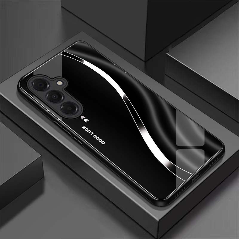 Ốp Lưng cho SAMSUNG A16, A26, A36, A56 5G Mặt lưng kính cường lực, cao cấp Họa tiết