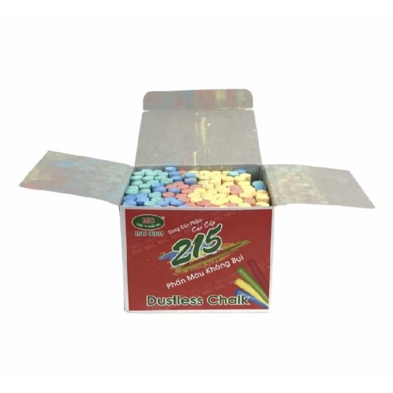 Product image HỘP 100 viên phấn trắng Mic không bụi 2