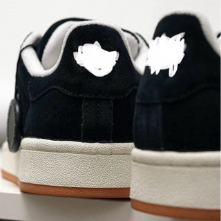Giày thể thao sneaker thời trang bigsize nam nữ cam béo màu đen da lộn cao cấp