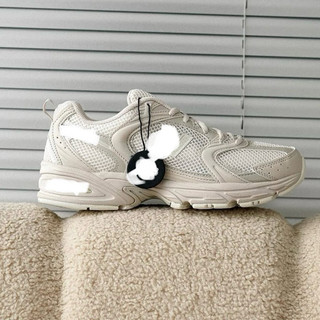Giày thể thao sneaker chạy bộ bigsize nam nữ màu be siêu êm nhẹ , sneaker thời trang cao cấp