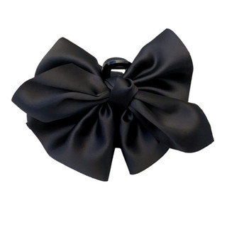 kẹp ngoạm nơ sz 16cm vải lụa satin hàng QC