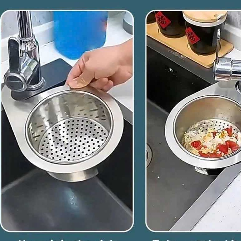 RỔ LỌC RÁC BỒN RỬA INOX HÌNH THIÊN NGA TIỆN DỤNG