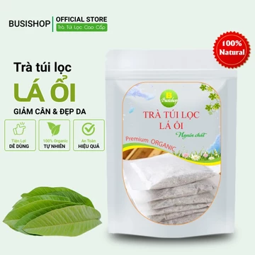Trà Túi Lọc Lá Ổi ( Set 30 Túi Lọc ), Hỗ Trợ Giảm Cân, Ổn Định Đường Huyết, Ổn Định Huyết Áp