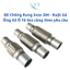 Bô Chống Rung Inox 304 - Ruột Gà Ống Xả Ô Tô Gia công theo yêu cầu