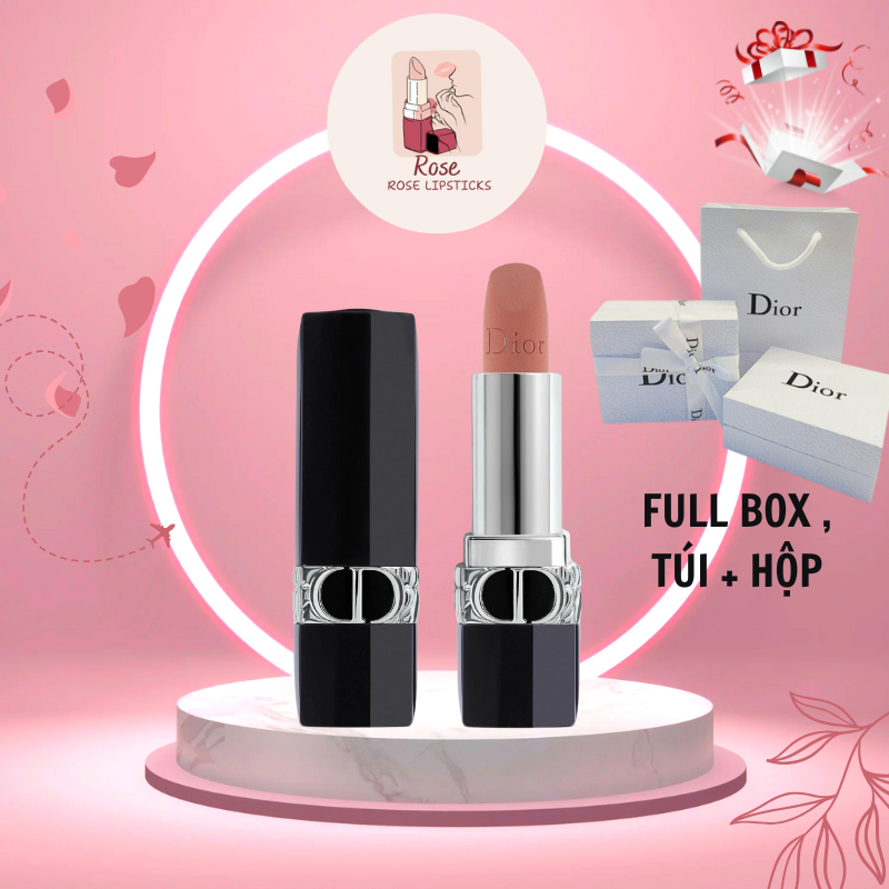 Son Rouge Dior Siêu Sang Chảnh - Bản Full Size. Son dior full box hôp ...