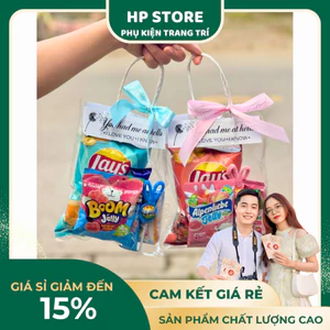 Combo 10 túi đựng quà cho bé có quai xách