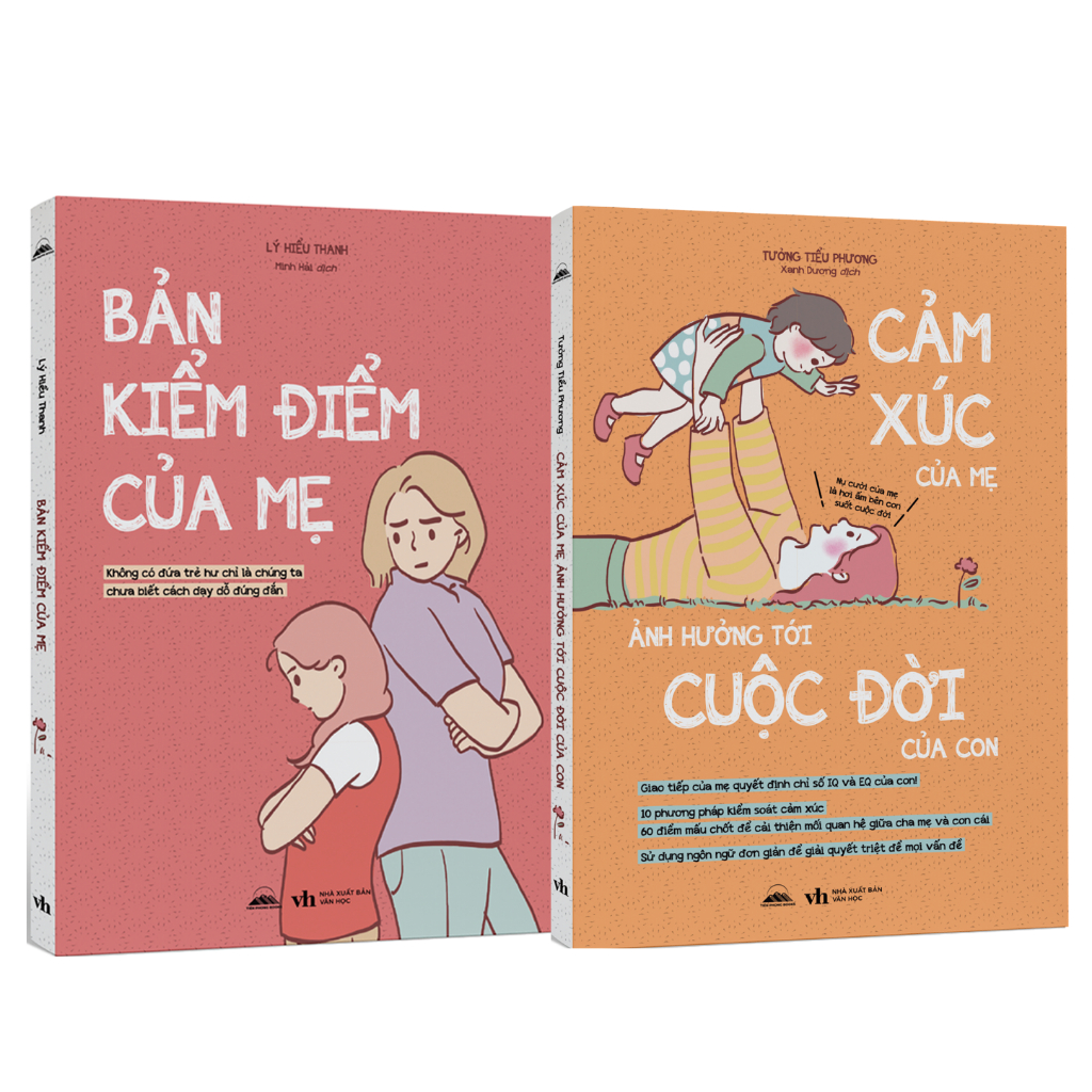 Sách - Combo Cảm Xúc Của Mẹ Ảnh Hưởng Tới Cuộc Đời Của Con + Bản Kiểm Điểm Của Mẹ