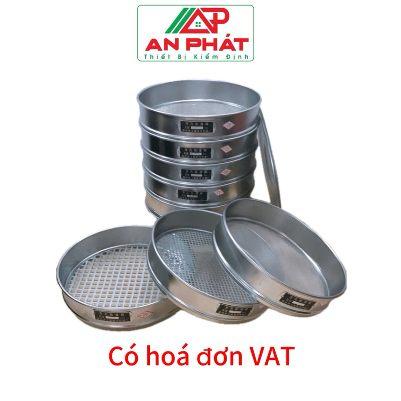 Sàng rây thí nghiệm 30cm Inox không gỉ D300 đủ các cỡ mắt lưới | Shopee ...