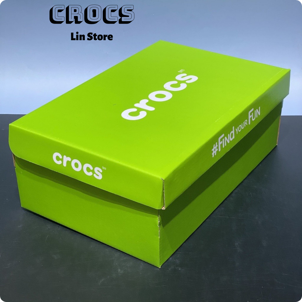 Hộp crocs hộp giấy carton đựng giày dép, Hộp đựng dép Crocs cứng cáp ...