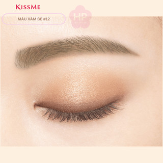 Bút Chì Sáp Kẻ Lông Mày Kissme Heavy Rotation Lõi Sáp Chống Trôi  Màu Xám Be #12