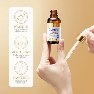 Serum Tinh Chất COLLAGEN Vitamin C E B5 NIACINAMIDE Trắng Da Giảm Mụn Trẻ Hóa Dưỡng Ẩm Và Căng Mướt Da 30ML