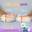 Combo 2 Bỉm/ Tã quần dán LXSoft Hàn Quốc mềm mỏng, thoáng khí, Không hăm tã, Bỉm organic, Không hằn da