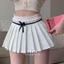 Chân váy nữ xếp ly dáng chữ A phối nơ eo,Chân váy xếp ly kiểu dáng tennis váy hai lớp phong cách tiểu thư hàn quốc M820
