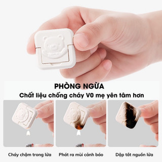 Bịt Ổ Điện Cao Cấp Chống Giật 2 Chân 3 Chân, Nút Bịt Ổ Điện An Toàn Cho Bé Có Tay Cầm Nhỏ Gọn Chắc Chắn