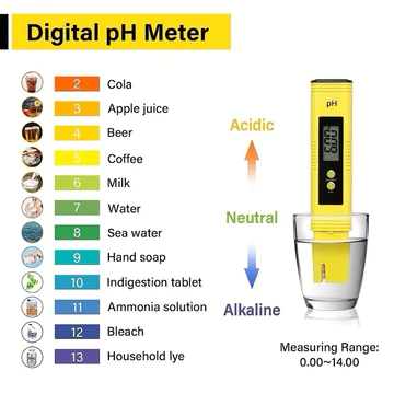 Máy đo pH di động chính xác, Máy đo pH loại bút có độ chính xác cao, Máy kiểm tra chất lượng nước cho nước uống gia đình