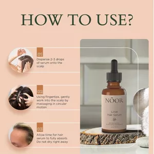 Huyết thanh mọc tóc NOOR HAIR cho tóc xoăn và hư tổn