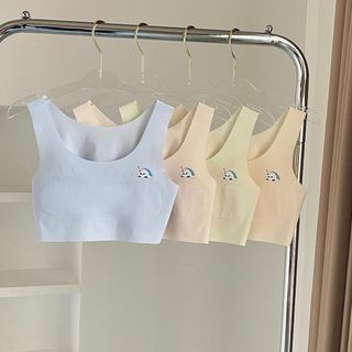 Áo Lá Su Cho Bé Gái Thiết Kế Basic Màu Xinh, Áo Lót Học Sinh Mềm Thoáng Chống Hằn King Shop B-8999