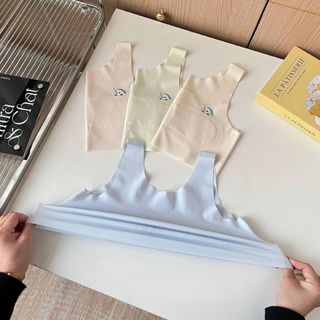 Áo Lá Su Cho Bé Gái Thiết Kế Basic Màu Xinh, Áo Lót Học Sinh Mềm Thoáng Chống Hằn King Shop B-8999